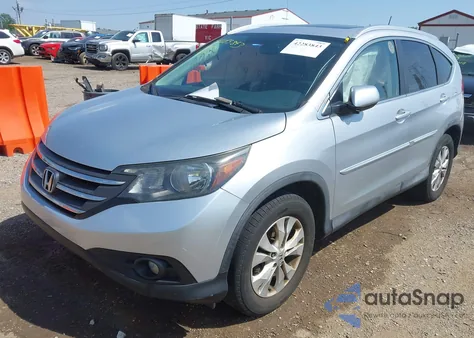 2014 Honda Cr-V Ex-L из США, поврежденный, VIN 2HKRM4H79EH688904